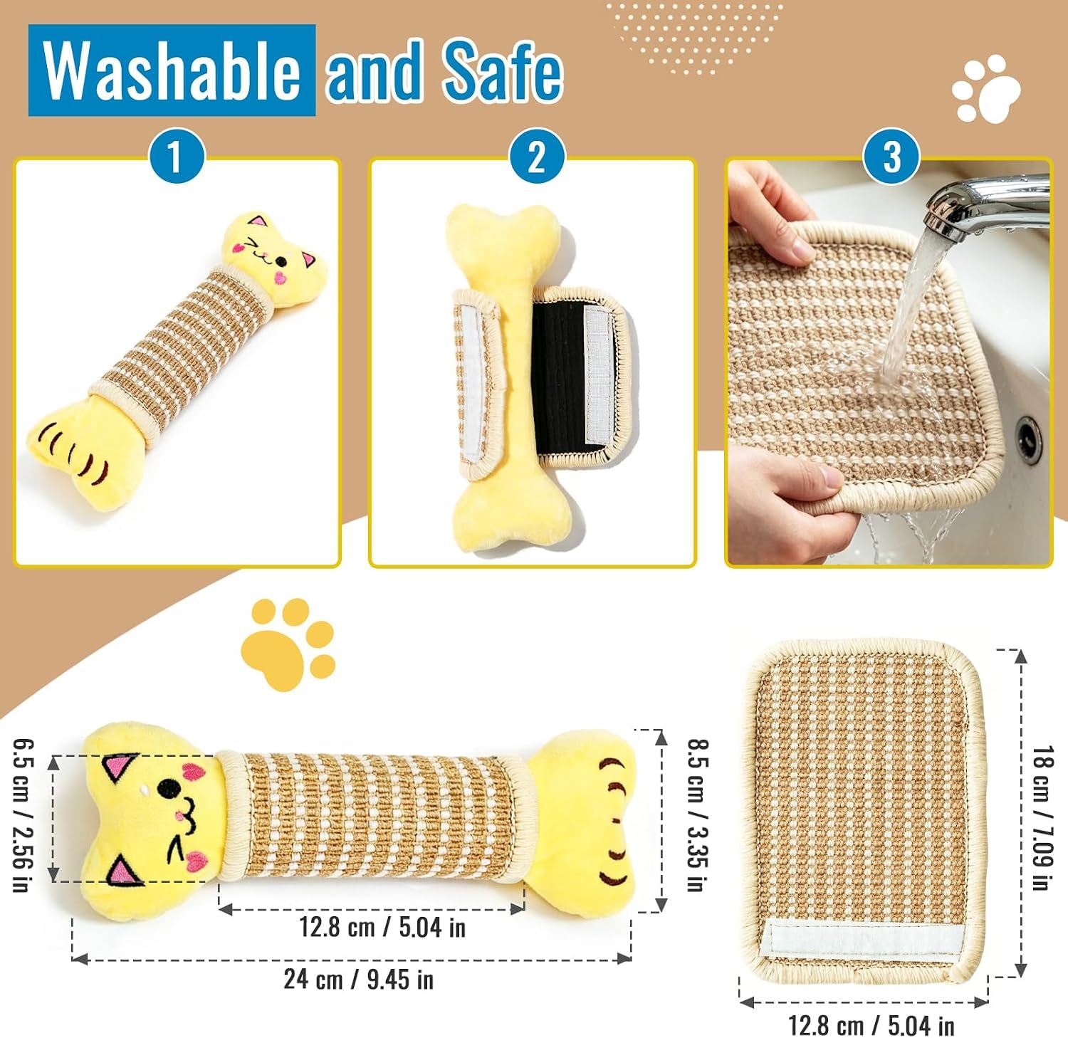 ennokey-catnip-cat-toys-pillows-for-indoor-kitten-kicker-chew-9-45-inches-crinkle-sound-durable-soft-sisal-material-safe-teeth-cleaning-interactive-fun