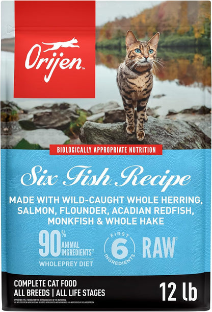 ORIJEN Grain Free WHOLEPREY Dry Cat Food Original Recipe 4Lb. Bag | 90% Animal Ingredients, Freeze Dried, Fresh or Raw Ingredients, High Protein, Heart Health, Free-Run Poultry16