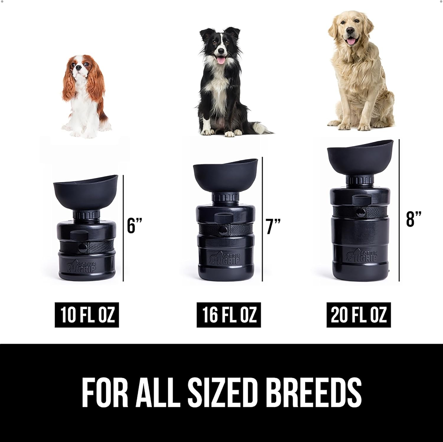 gorilla-grip-dog-water-bottle-portable-water-bowl-dispenser-for-dogs-16-oz-leak-proof-pet-travel-squeeze-bottles-food-grade-silicone-stocking-gifts-for-pets-to-go-puppy-essentials-black