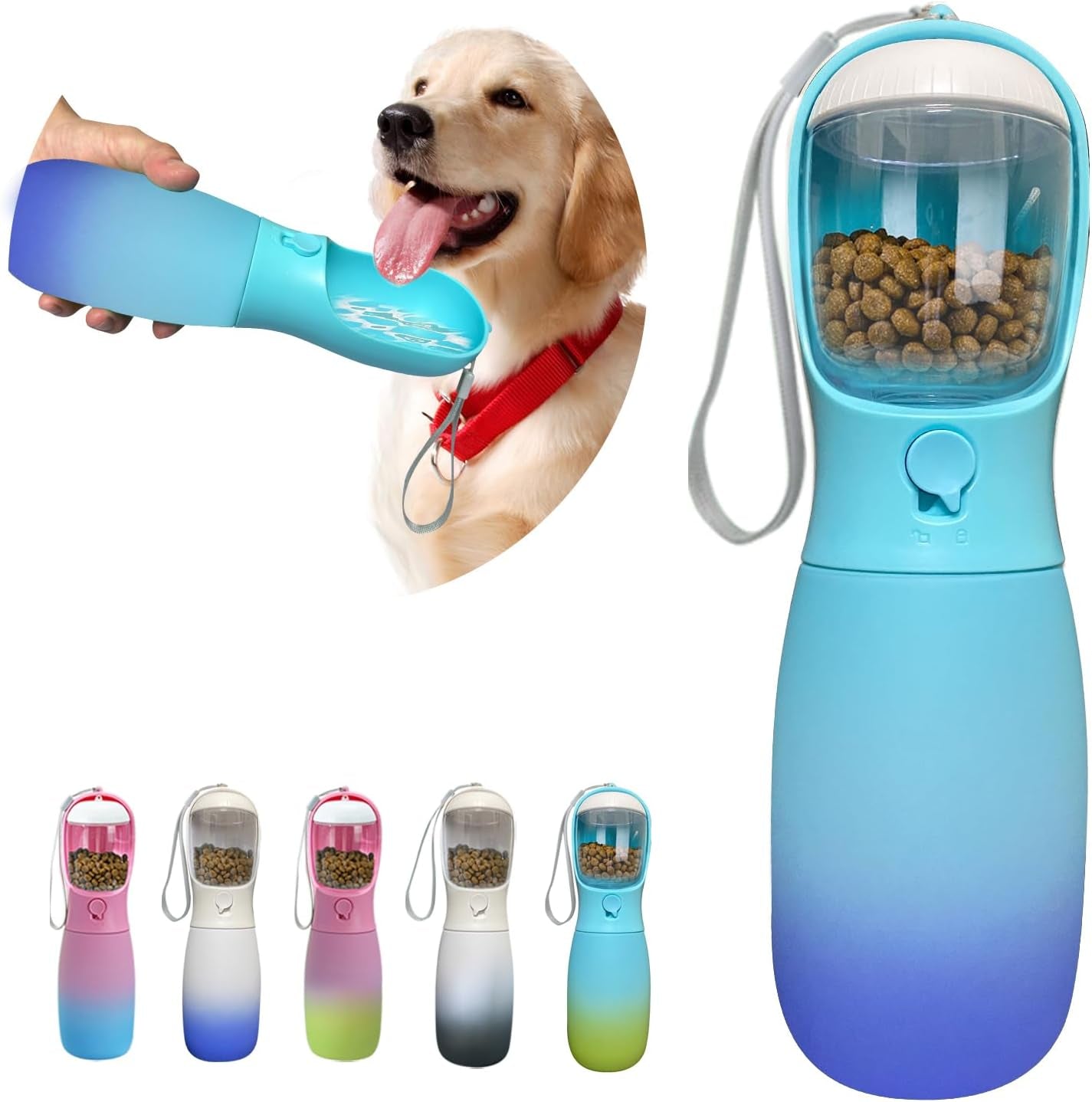 2-in-1-dog-water-bottle-portable-food-grade-travel-dog-bowls-with-food-container-19oz-dog-water-bowl-dispenser-hiking-essentials-puppy-stuff-dogs-accessories-girl-boy-blue