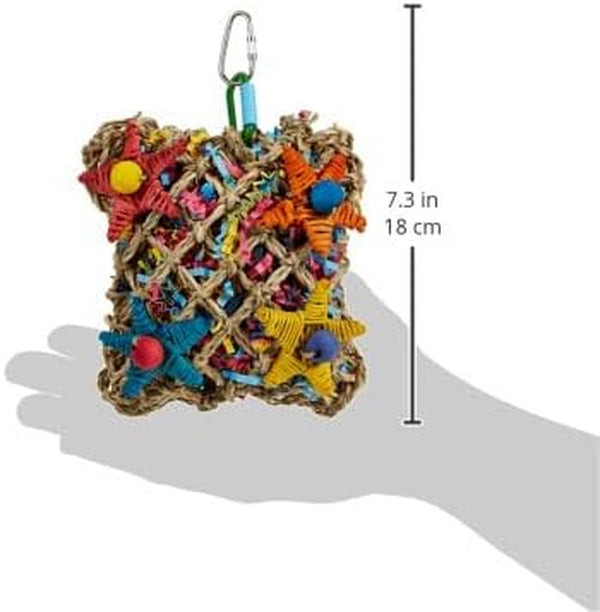 Super Bird Creations SC208 Foraging Toy - Ideal for Small Animals - Fun & Entertaining Animal Toy - Pickin’ Pocket Design - Made with Safe Components - 5” X 3” X 7.5”3