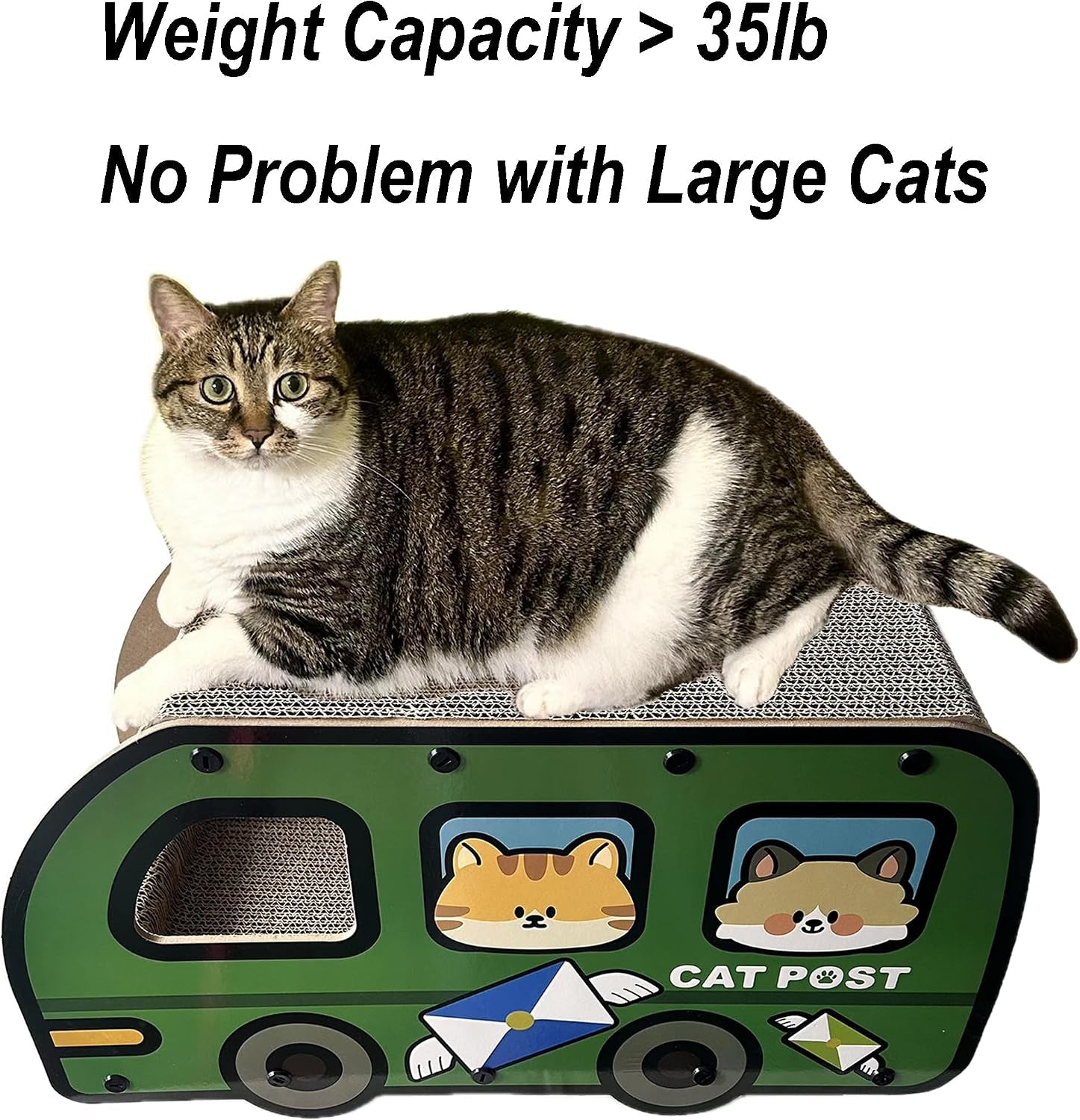 cat-scratching-house-cat-cardboard-house-green-bus-long-scratching-post-9x11-8x22-inches-fun-cube-tunnel-peekaboo-hideaway-for-indoor-cats