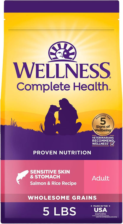 Wellness Complete Health Adult Dry Dog Food, Wholesome Grain Kibble, Natural, Chicken and Oatmeal Recipe, 30 Lb Bag11
