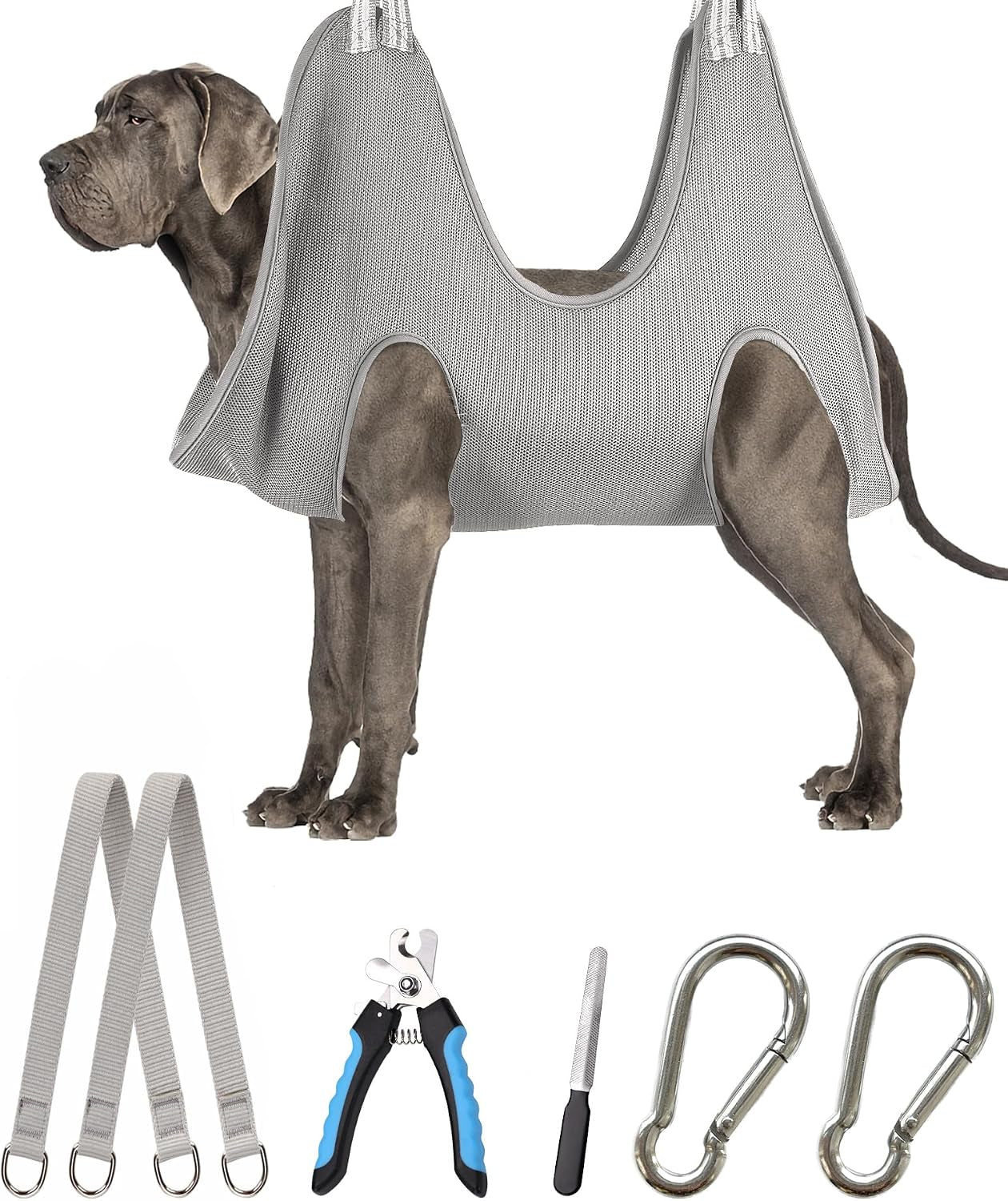 kkiimatt-dog-grooming-hammock-harness-small-dog-groming-sling-gray-dog-hanging-harness-for-nail-trimming-dog-nail-clipping-hanger-restraint-holder