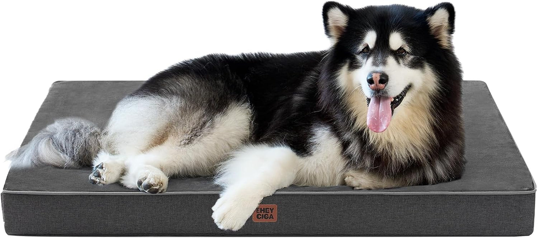 eheyciga-medium-memory-foam-dog-crate-bed-washable-30x20inch-grey-high-density-egg-crate-foam-waterproof-liner-removable-easy-clean-cover-non-slip-bottom-fits-crate-floor-and-sofa