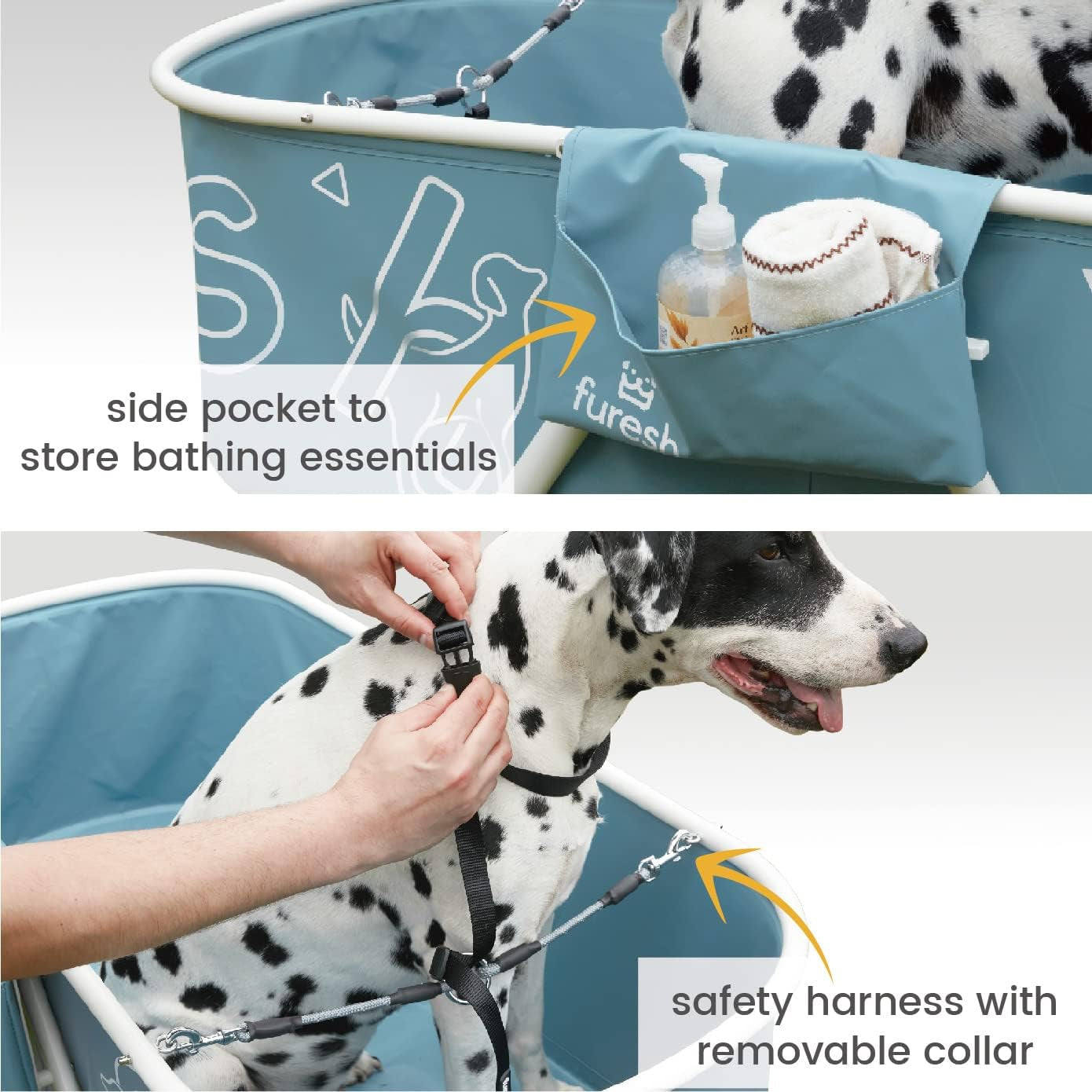 furesh-foldable-dog-washing-station-for-large-dogs-with-stairs-reinforced-aluminum-frame-with-foldable-stairs-for-safe-elevated-bathing-and-compact-storage