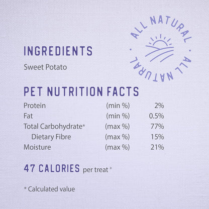 Caledon Farms Value Pack Sweet Potato Chews Dog Treats 28Oz/795G10