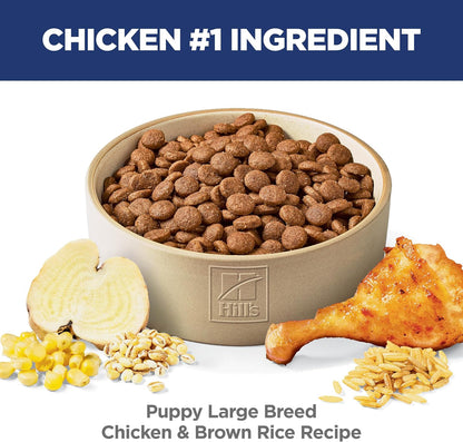Hill'S Science Diet Puppy Large Breed Dry Dog Food | #1 Veterinarian Recommended, Chicken & Brown Rice, 27.5 Lb. Bag3