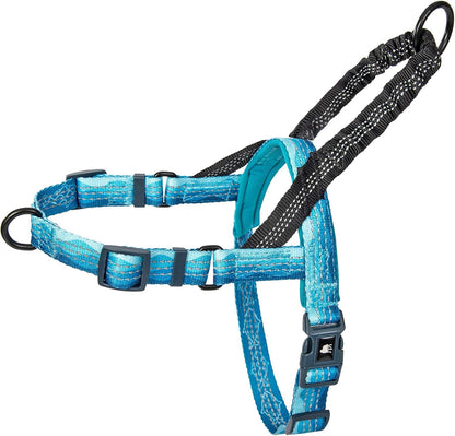 Leash Boss No Pull Dog Harness, Easy Walk for Small, Medium, and Large Pets, Reflective with Rear and Front Clip Attachment (Blanket Pattern, Medium)11