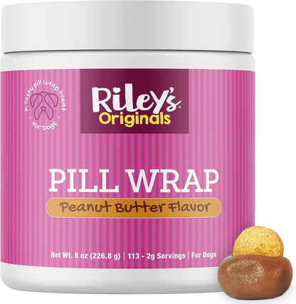 Riley'S Pill Wrap for Dogs - Cheese & Bacon Pill Paste for Dogs - 4.2Oz | Wrap Capsules & Tablets in a Tasty Pocket or Pouch to Mask the Taste – Flavored Treat Paste for Easy Medication Time11