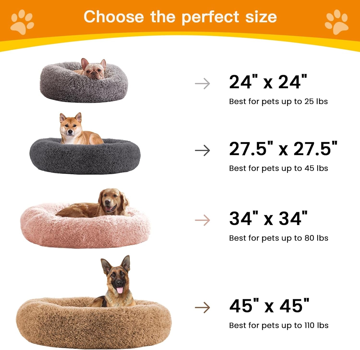 calming-dog-beds-for-large-dogs-faux-fur-donut-cuddler-dog-bed-round-fluffy-pillow-washable-pet-bed-for-dogs-up-to-80lbs-36inch