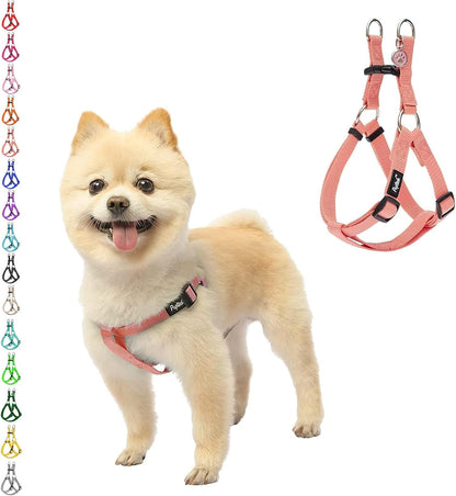 PUPTECK No Pull Dog Harness Soft Adjustable Basic Nylon Step in Puppy Vest Outdoor Walking with ID Tag59