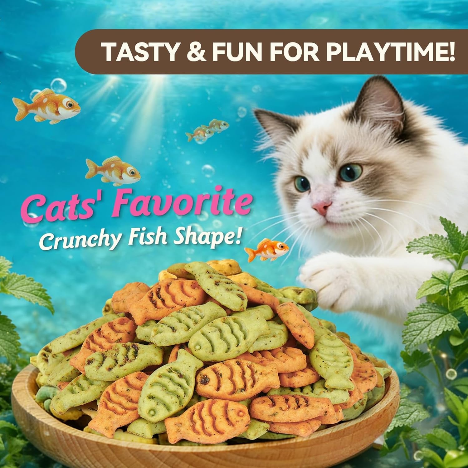 catnip-cat-treats-chicken-salmon-flavor-crunchy-bites-16-oz-catnip-infused-fish-shaped-biscuits-with-chicken-and-salmon-flavors-made-for-training-rewarding-and-everyday-bonding