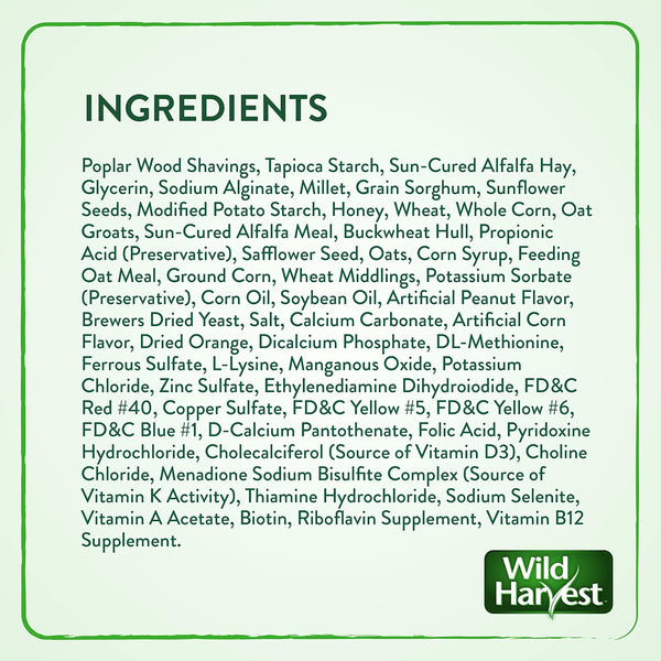 Wild Harvest Stuffed Logz 1 Count, Edible Treat for Rabbits, Guinea Pigs and Chinchillas, Artificial Peanut Butter Flavor6