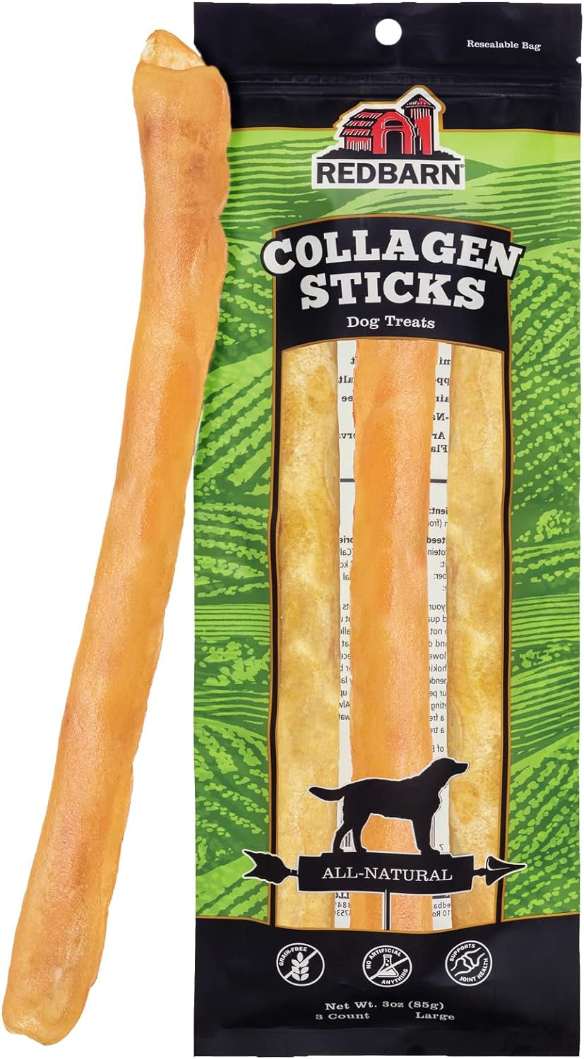 redbarn-pet-products-all-natural-large-12-beef-collagen-sticks-for-dogs-long-lasting-low-odor-alternative-to-traditional-rawhide-bully-sticks-supports-healthy-joints-skin-coat-3-pack