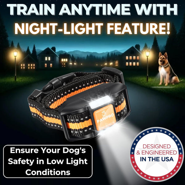 Dog Shock Collar with Remote, Unmatched 4-Mile Range, Night-Light Mode, Training Guide Included, 124 Training Levels & 4 Modes, Beep Vibration Shock, Waterproof Rechargeable, Fits All Dogs (1 Collar)5