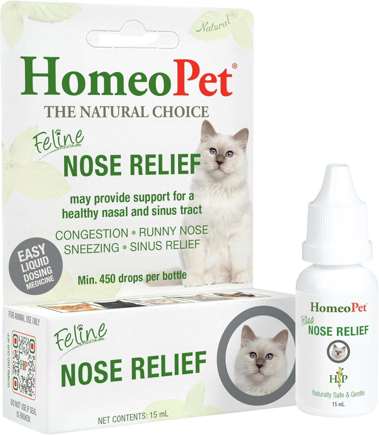 homeopet-feline-nose-relief-nasal-supplement-for-cats-15-milliliters-natural-nasal-and-sinus-support-for-cats-safe-and-gentle-homeopathic-formula-liquid-drops-suitable-for-daily-use