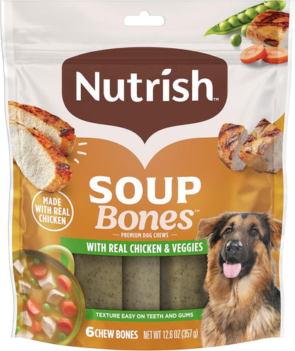 Nutrish Soup Bones Chicken Dog Chews, 23.1 Oz. Bag, 11 Treats (Rachael Ray)9