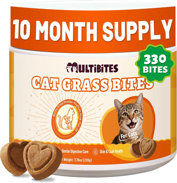 330 Bites Pumpkin Cat Treats, Natural Cat Treats Healthy with Pumpkin Powder for Cats, Psyllium Husk, Digestive Support Kitten Snacks for Stool Firm & Gut Health10