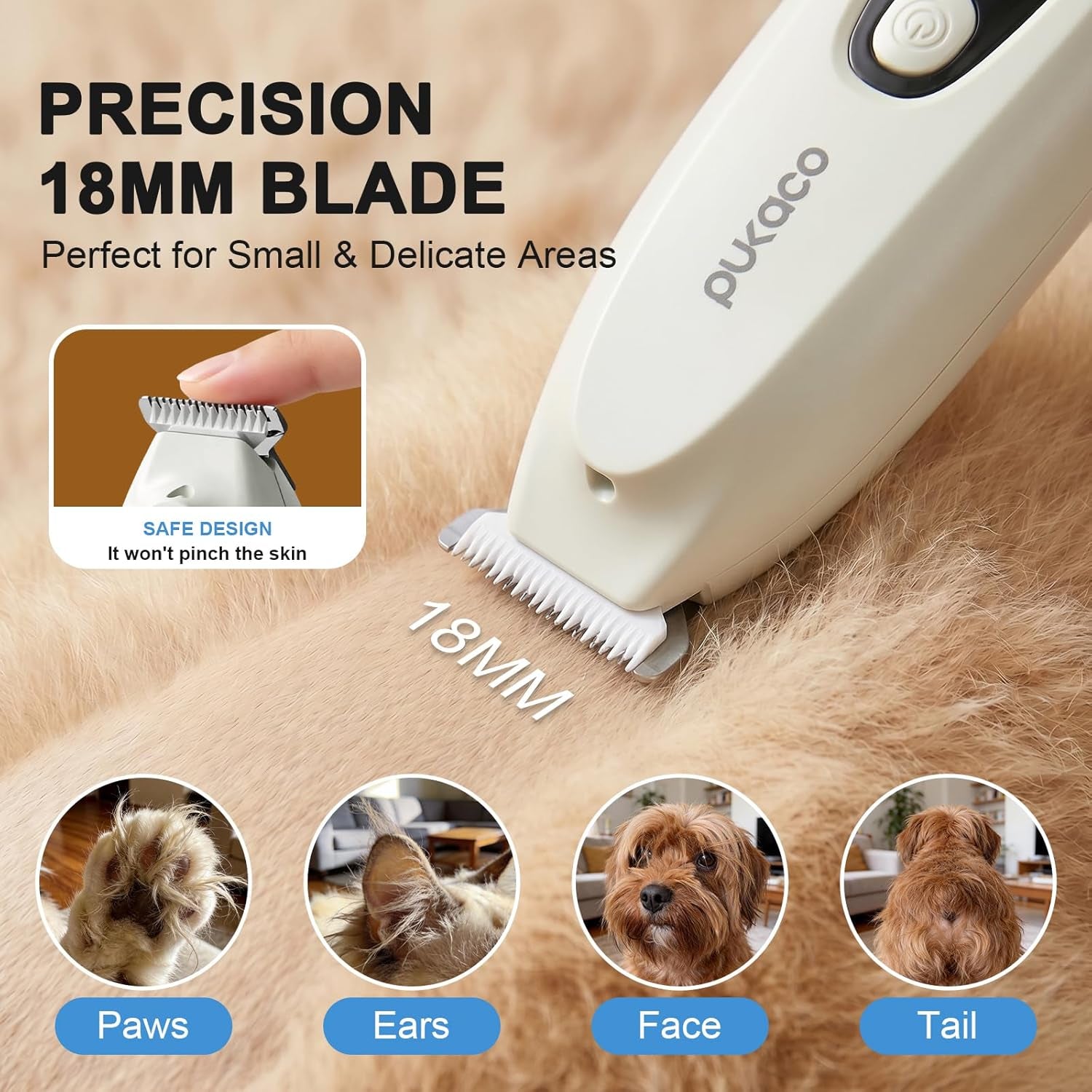 upgraded-mini-dog-paw-trimmer-with-led-light-low-noise-small-pet-hair-trimmer-18mm-wide-curved-blade-35db-cordless-waterproof-pet-paw-grooming-clippers-for-dogs-cats-paws-ears-face-rump