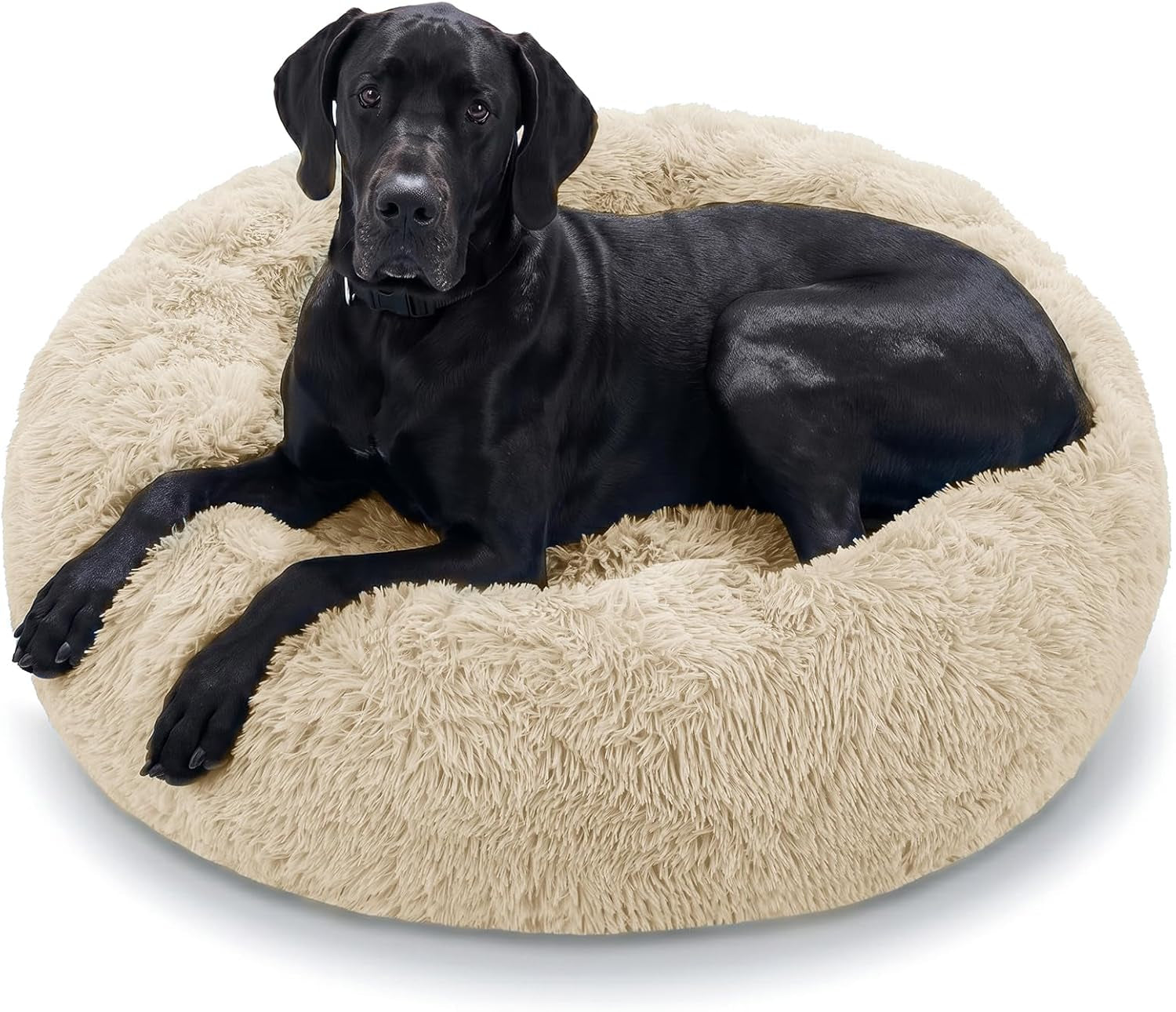 jollyvogue-small-dog-bed-calming-soft-anti-anxiety-donut-cat-bed-washable-round-fluffy-cushion-for-small-and-medium-pets-20
