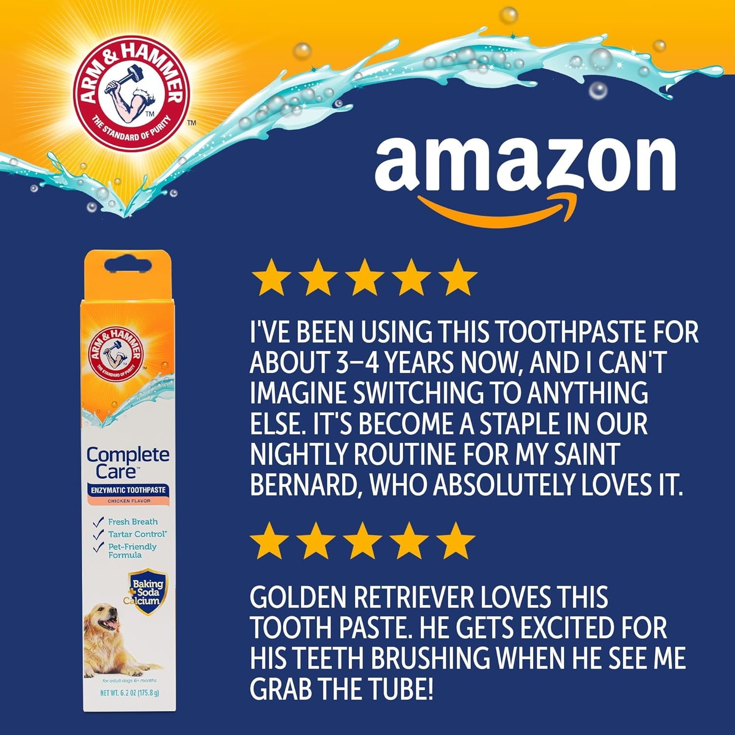 arm-hammer-complete-care-enzymatic-dog-toothpaste-chicken-6-2-oz-fluoride-free-formula-with-baking-soda-and-calcium-fights-plaque-and-tartar-freshens-breath-value-size