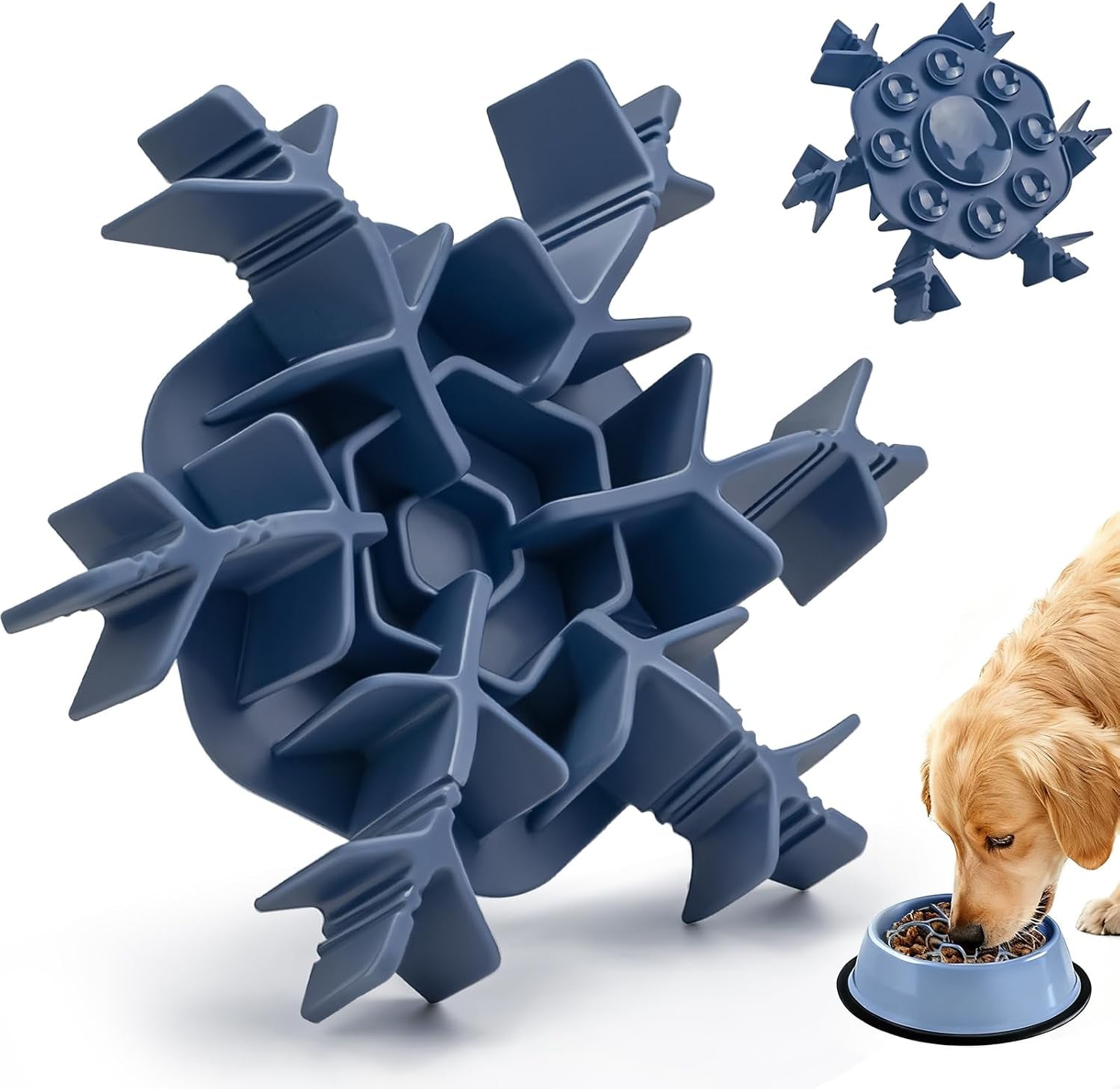 slow-feeder-insert-for-dog-bowl-mabnuby-100-food-grade-silicone-slow-feeder-insert-fits-large-medium-small-size-dogs-compatible-with-regular-elevated-bowls-helps-prevent-digestive-issues-blue