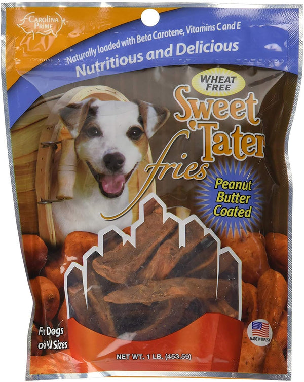 Carolina Prime Pet 40192 Salmon Jerky Treat for Dogs ( 1 Pouch), One Size (Packaging May Vary)5