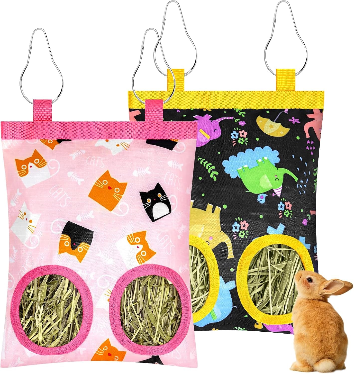 2-pack-rabbits-hay-feeder-bag-2-holes-hanging-bunny-hay-feeder-guinea-pig-feeding-bag-storage-dispenser-for-bunny-rabbits-chinchillas-hamsters-small-pets-and-animals
