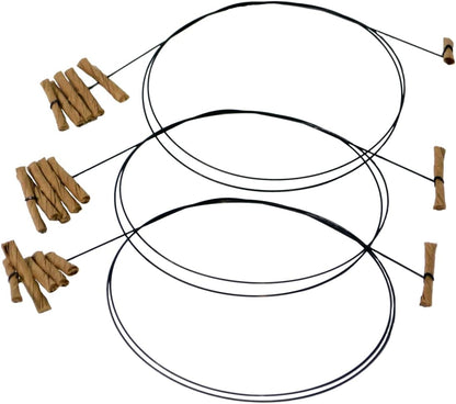 Cat Dancer Interactive Cat Toy - Fun and Fitness for Your Furry Friend - Engaging Paper Roll Attached with 30 Inches Flexible Spring Steel Wire for Playful Cats – 3 Pack1