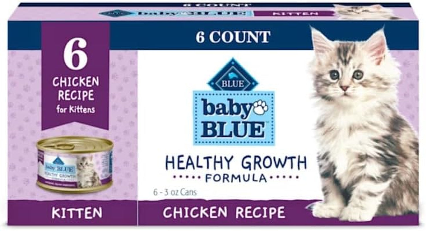 blue-buffalo-baby-blue-natural-kitten-wet-cat-food-pate-variety-pack-healthy-growth-formula-with-dha-high-protein-grain-free-chicken-and-salmon-recipes-3-oz-cans-6-count-3-of-each