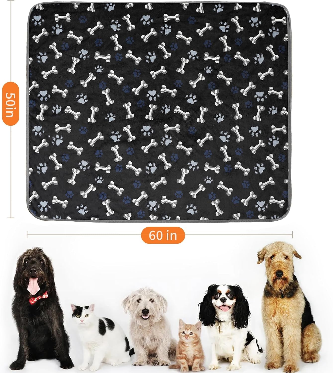 washable-waterproof-dog-blankets-for-large-dogs-50x60-black-soft-fluffy-pet-blanket-for-couch-sofa-car-crate-bed-furniture-protector-reversible-sherpa-fleece-dog-blanket-paw-pattern