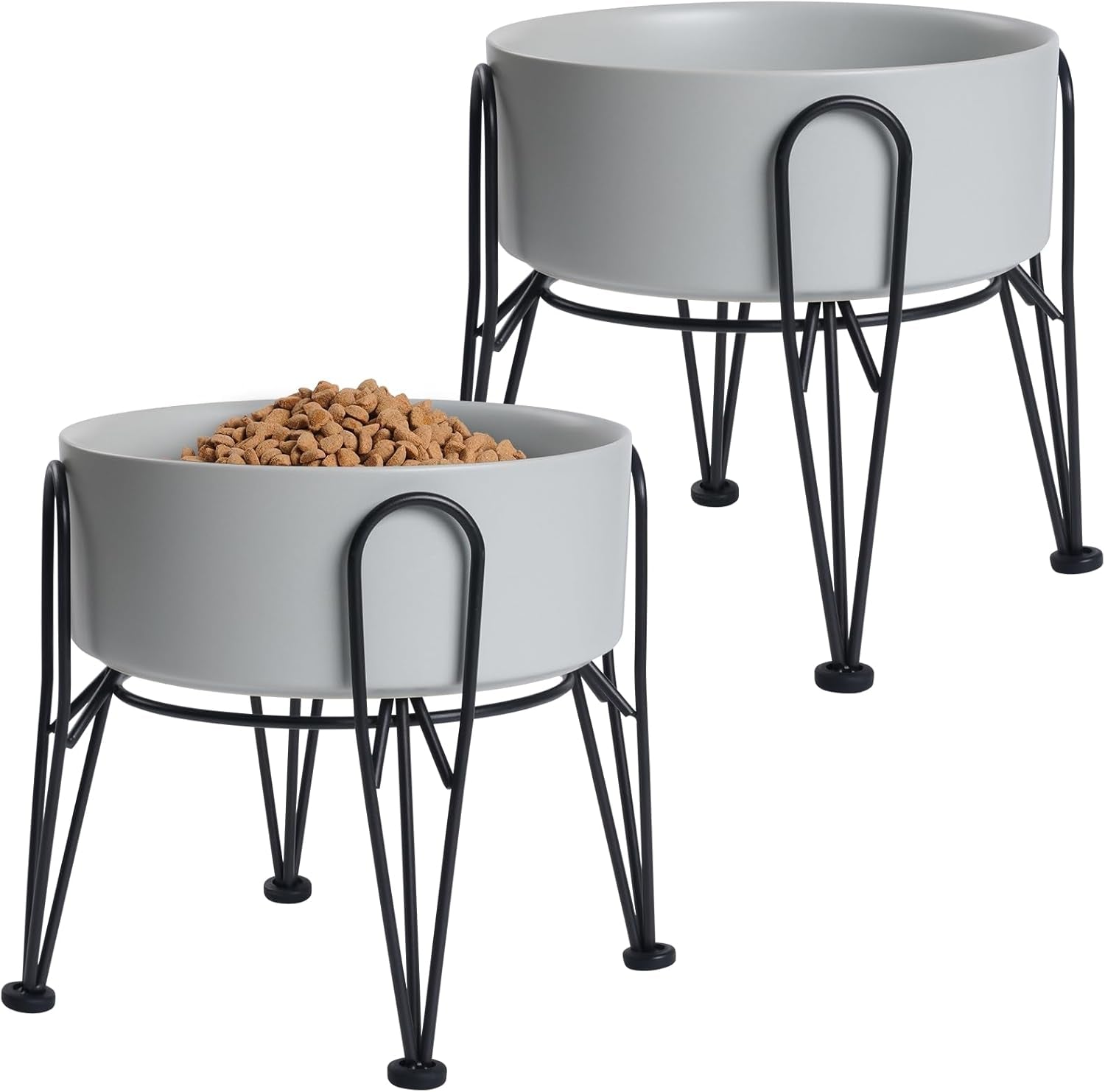 elevated-dog-bowls-ceramic-raised-dog-bowl-set-with-anti-slip-and-non-tip-metal-stand-2-pack-pet-food-and-water-feeding-bowls-for-small-and-medium-dogs-black-3-6-cups