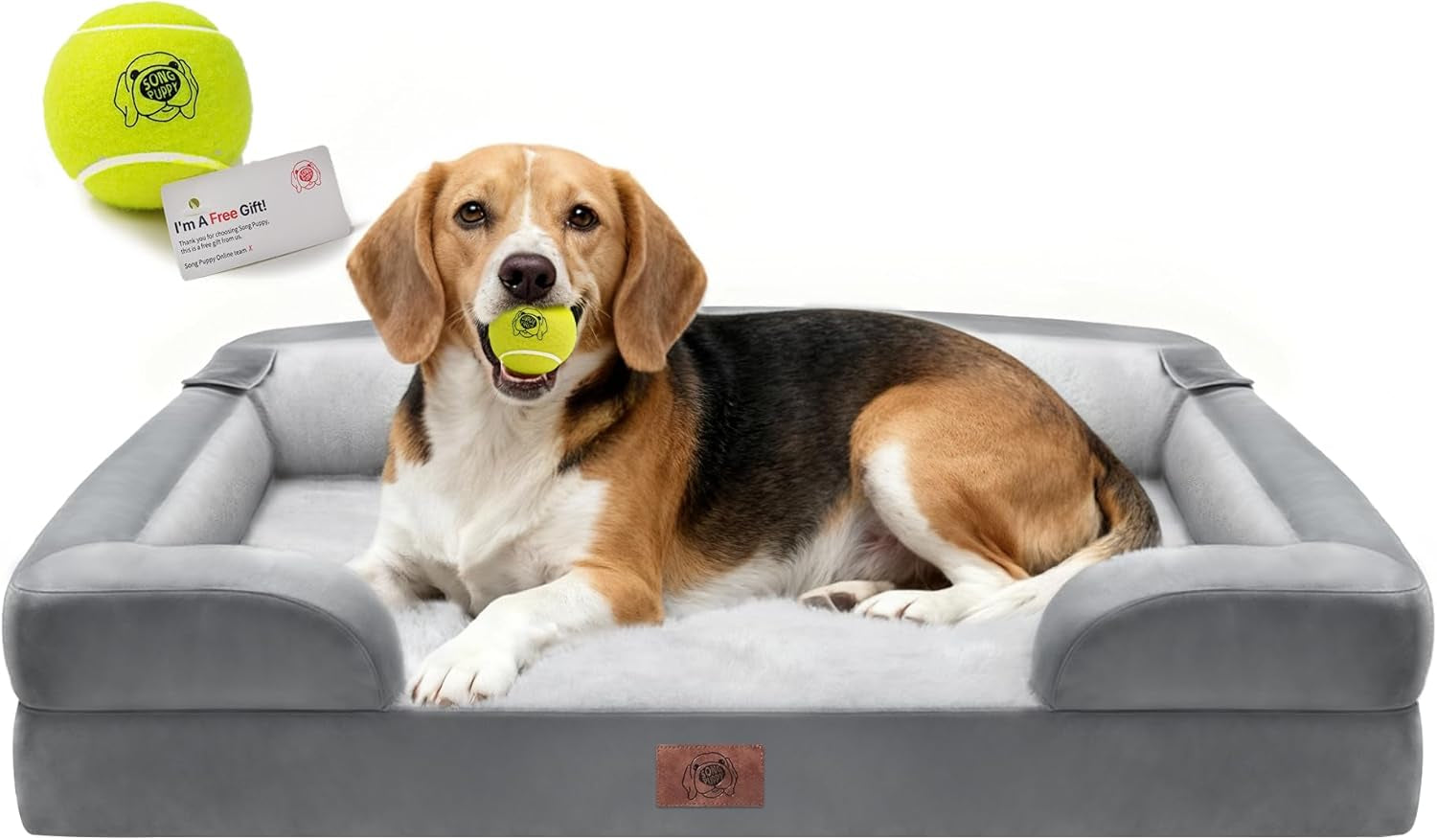 waterproof-orthopedic-dog-bed-for-extra-large-sized-dogs-memory-foam-pet-bed-sofa-with-bolster-dog-couch-with-washable-cover-non-slip-bottom-42x30-inch-grey