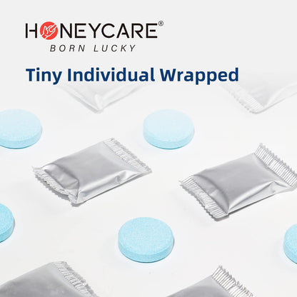 HONEY CARE All-Absorb Cat Litter Odor Eliminator Tablets 丨 Refresh Smell Long-Lasting Scent Away - Jasmine Fragrance (10Pcs/Box=4-10 Weeks), Blue5