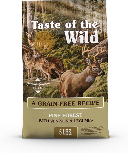 Taste of the Wild High Prairie Canine Grain-Free Recipe with Roasted Bison and Venison Adult Dry Dog Food, Made with High Protein from Real Meat and Guaranteed Nutrients and Probiotics 28Lb | High Protein | Grain Free Recipe* | Nutrient Dense to Help Support Peak Health | Guaranteed Probiotics for Digestive Health20