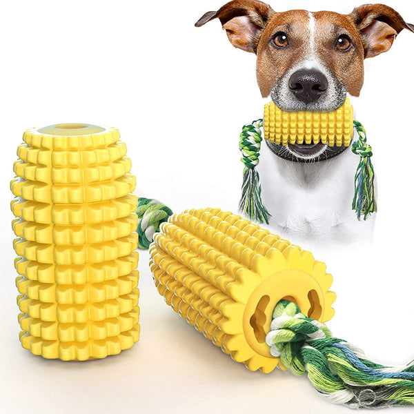 Carllg Dog Chew Toys for Aggressive Chewers, Indestructible Tough Durable Squeaky Interactive Dog Toys, Puppy Teeth Chew Corn Stick Toy for Small Medium Large Breed7