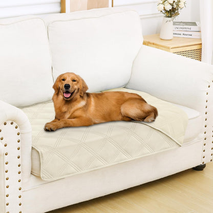 Smiry Waterproof Dog Bed Cover Blanket, Reversible Pet Blanket | Soft Reversible, Washable Leakproof Cats Dogs Couch Cover for Sofa, Couch, Furniture (30X70 Inch)119