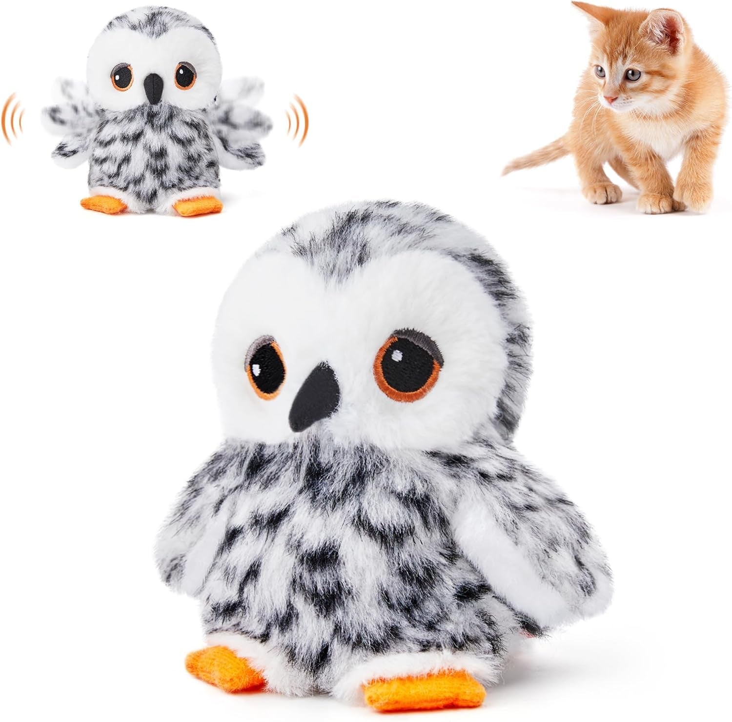 potaroma-cat-toys-flapping-bird-no-flying-lifelike-sandpiper-chirp-tweet-rechargeable-touch-activated-kitten-toy-interactive-cat-exercise-toys-for-all-breeds-cat-kicker-catnip-toys-4-0-lifelike-sandpiper-chirp-touch-activated-rechargeable-kitten-kitty-exercise-catnip-kicker-for-all-breeds-4-0-inches
