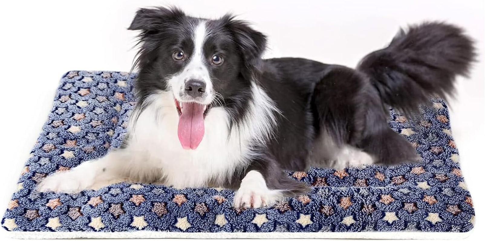 mora-pets-dog-crate-pad-ultra-soft-pet-bed-with-cute-star-print-washable-mat-for-large-medium-small-dogs-reversible-fleece-kennel-liner-cat-bed-23-x-18-inch-brown