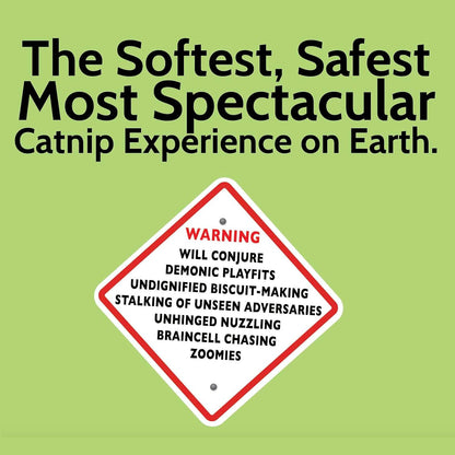 Catnip + Silvervine Safety-Cut Fine Cat Nip + Silver Vine 1.5 Cup (1.8 Oz) | VEGAN Ultra Potent Bulk Rescue Pack - North American - Go Ahead, Create a Monster! Human Food Grade FIEND3