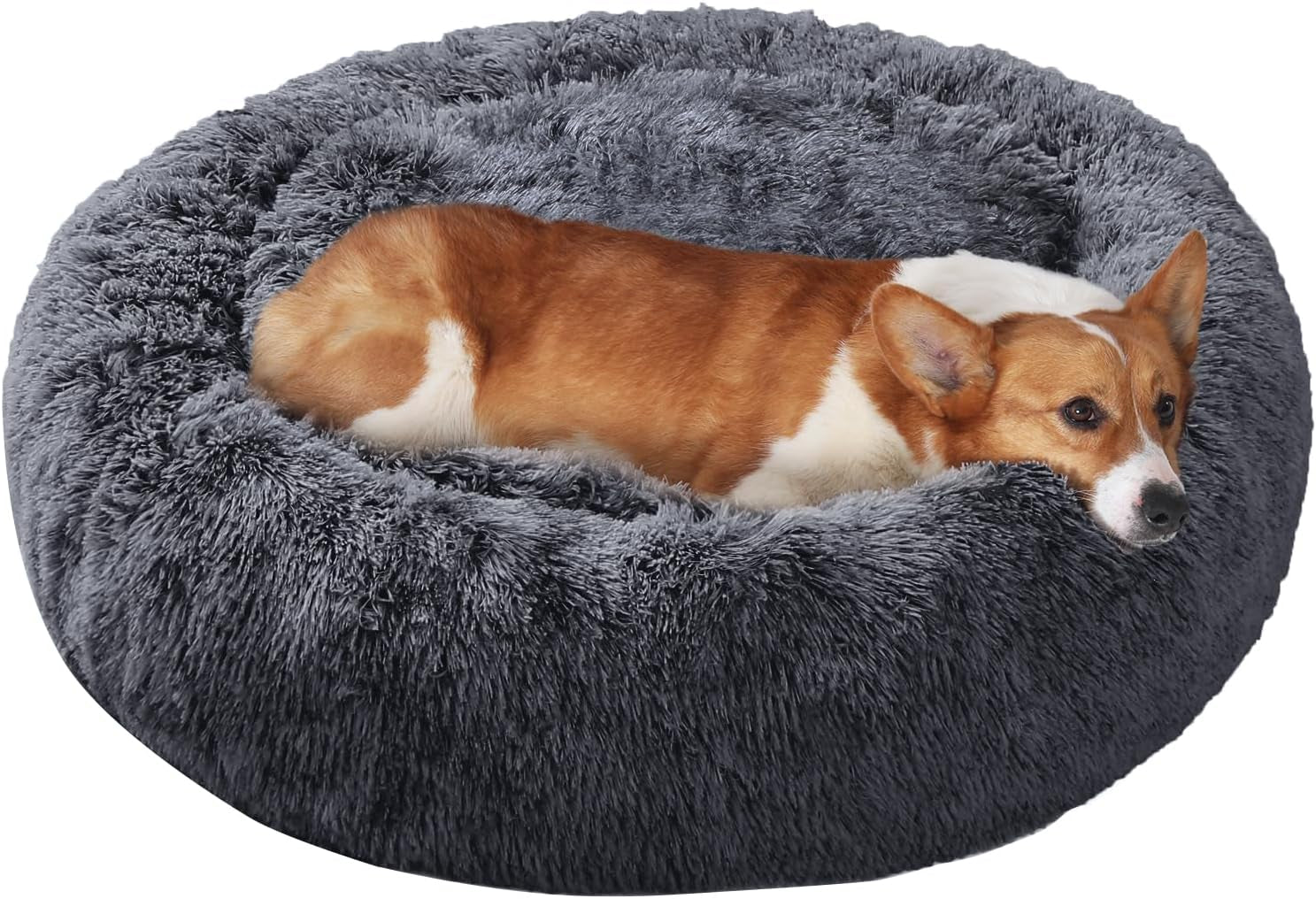 jollyvogue-small-dog-bed-calming-soft-anti-anxiety-donut-cat-bed-washable-round-fluffy-cushion-for-small-and-medium-pets-20