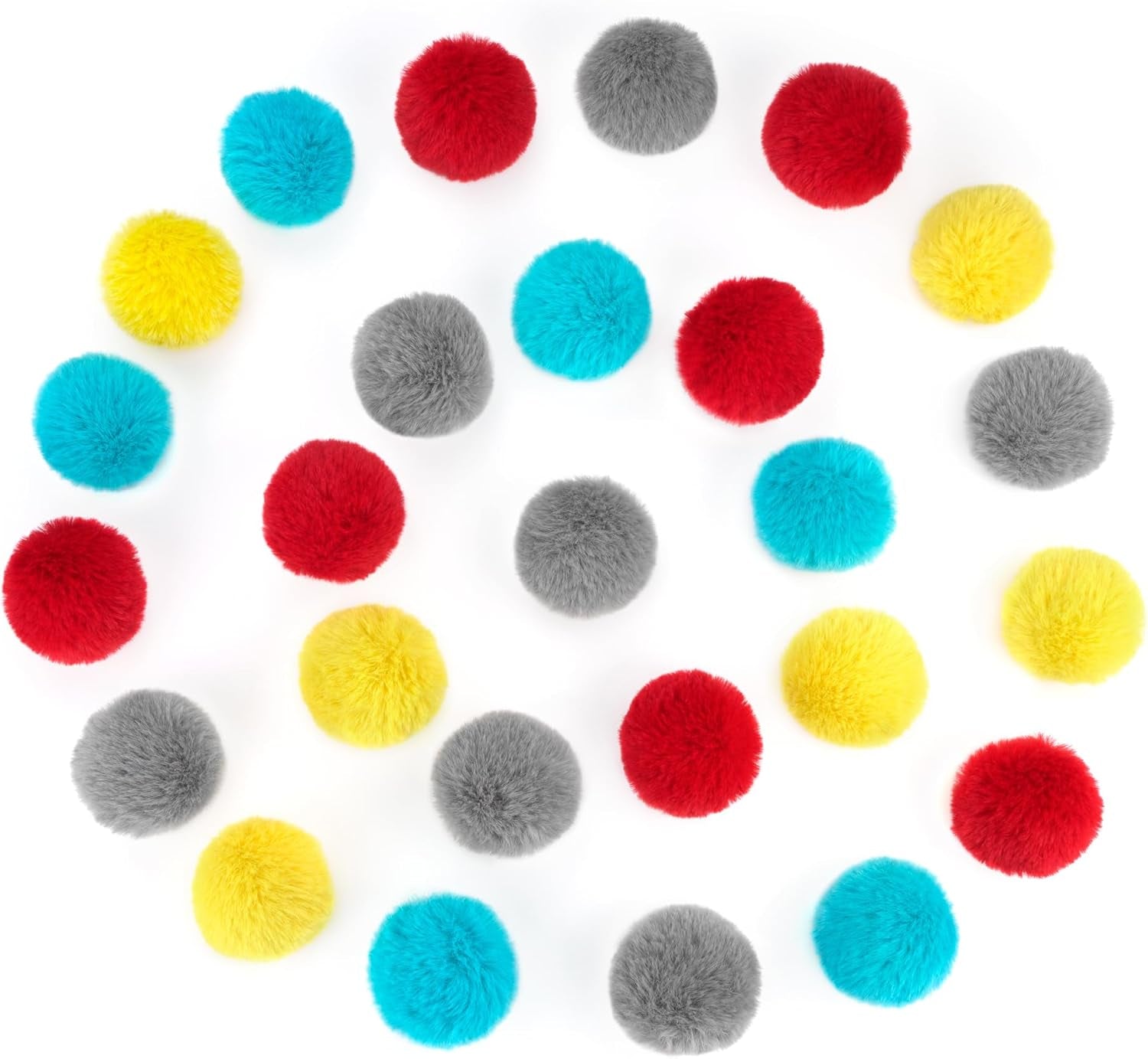 chiwava-24pcs-1-8-catnip-furry-cat-toys-ball-soft-pom-pom-balls-kitten-chasing-quiet-play-assorted-color