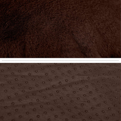 PETMAKER Dog Bed - Donut Pet Bed for Medium Pets - Dog Bed with Removable Washable Cover and Anti-Slip Bottom - Puppy Essentials (Dark Brown)8