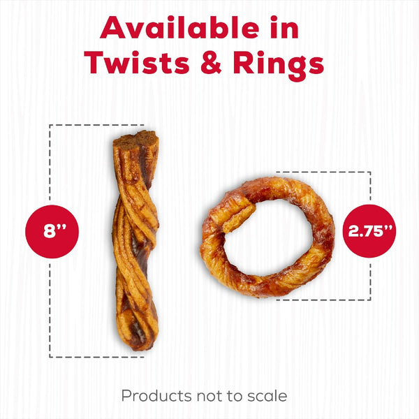 Country Kitchen Rawhide Free Beef Rings Dog Chews, 7 Count4