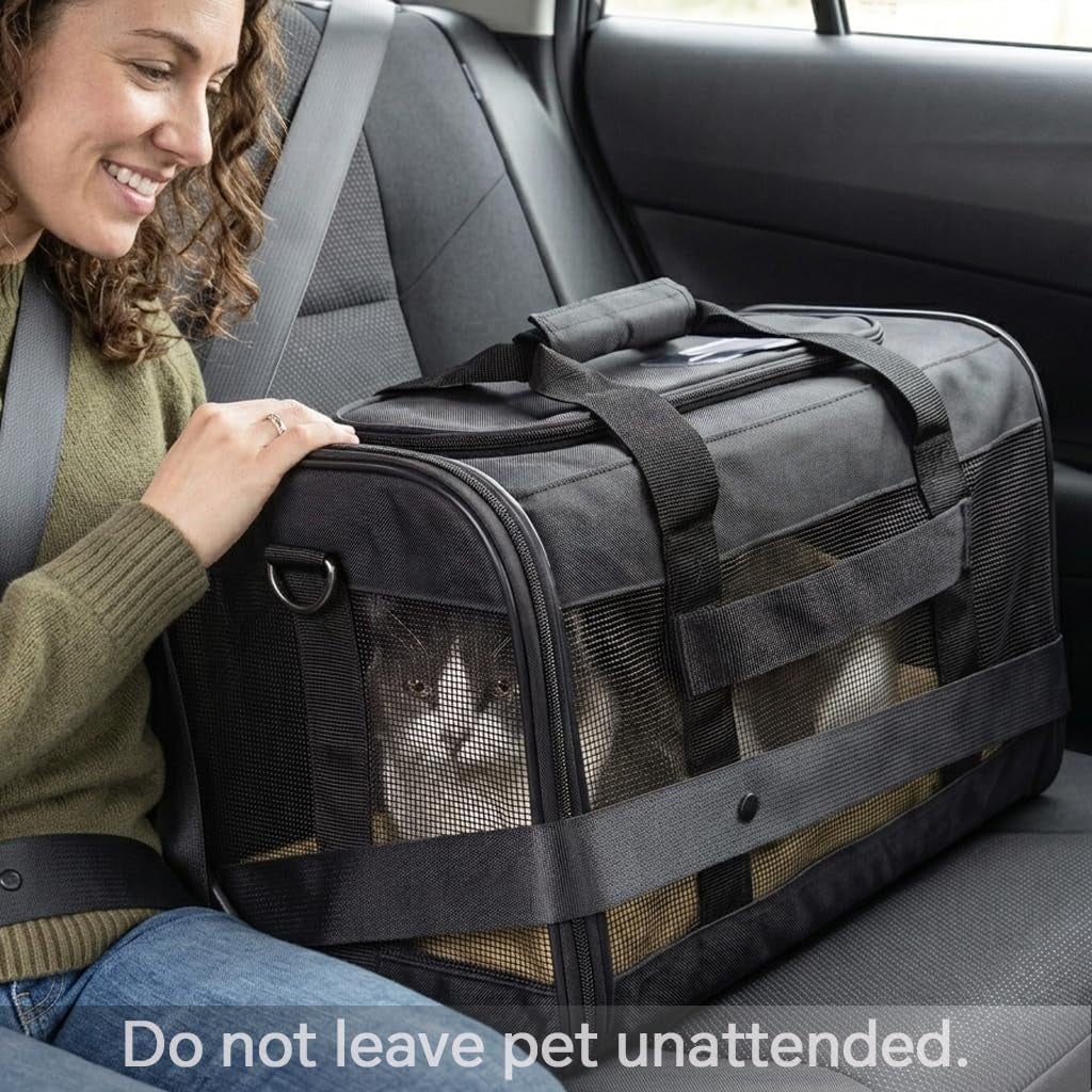 conlun-cat-carrier-airline-approved-soft-sided-dog-carrier-with-inner-safety-leash-pet-transport-carrier-for-small-medium-cats-puppies-up-to-15-lbs-collapsible-travel-kitten-carrier-bag-blackm-airline-approved-with-inner-safety-leash-collapsible-pet-transport-carrier-for-small-dog-medium-cats