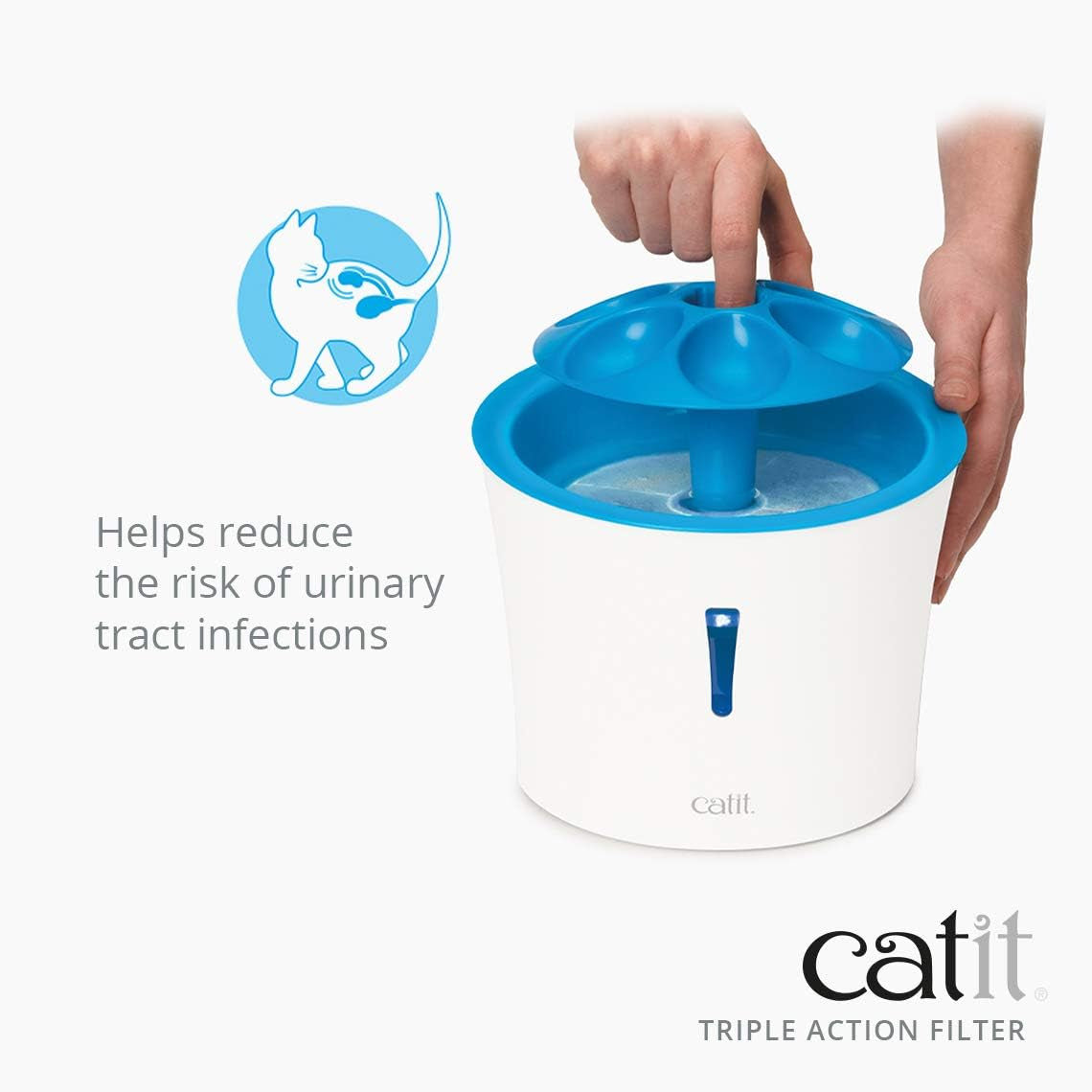 catit-triple-action-replacement-original-water-fountain-filters-5-pack-official-replacement-filters-for-catit-cat-drinking-water-fountains