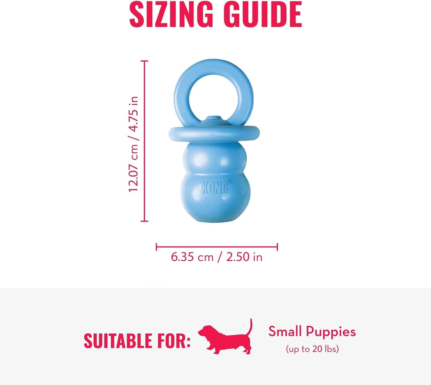 kong-puppy-binkie-pacifier-dog-toy-for-puppies-stuffable-treat-chew-toy-for-treats-durable-natural-rubber-for-teething-puppy-for-small-puppies-blue
