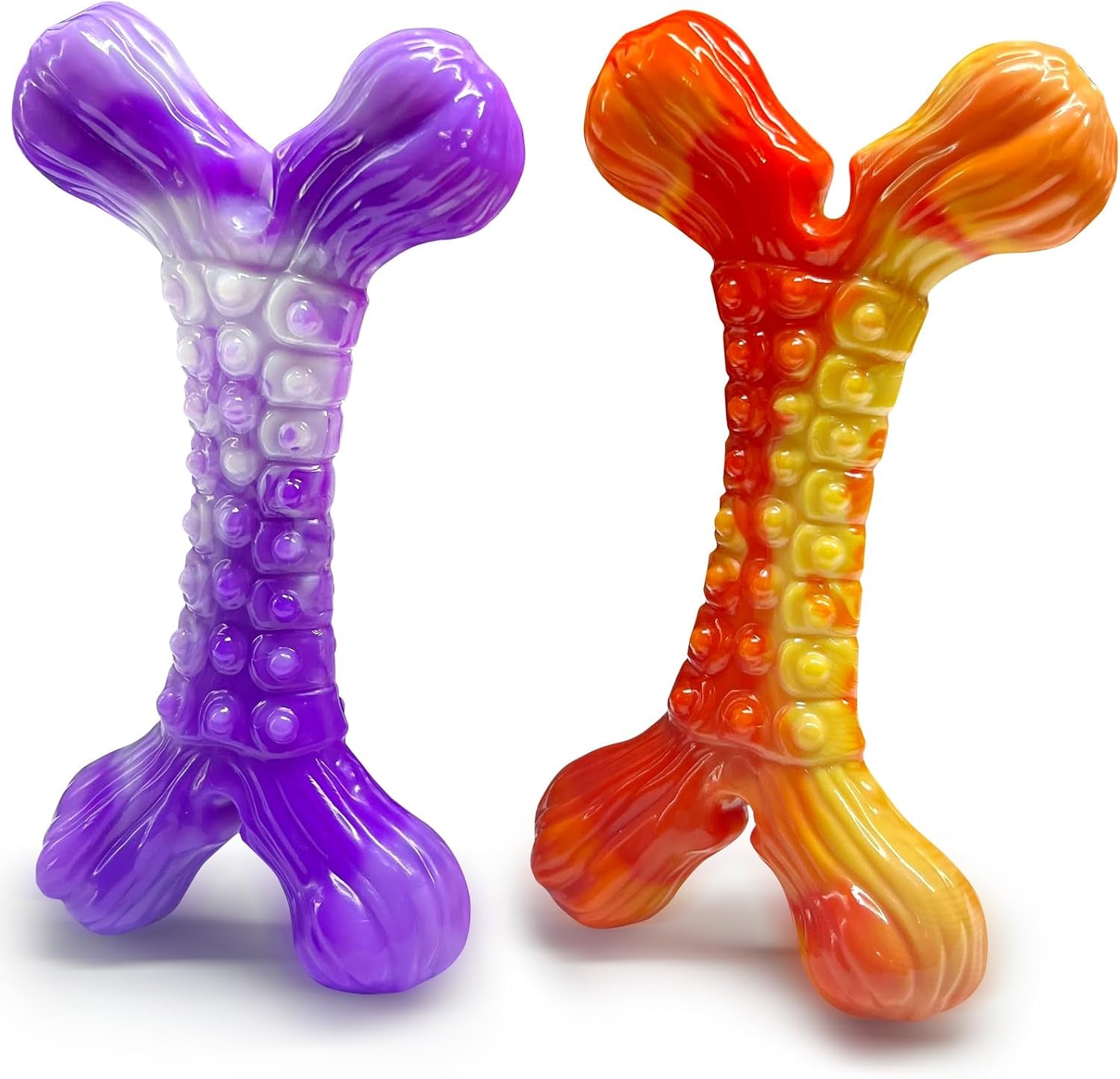 wowbala-dog-toys-for-aggressive-chewers-indestructible-dog-chew-toy-tough-nylon-not-easy-to-bite-break-long-lasting-fun-teeth-cleaning-for-medium-large-dogs-2-pack