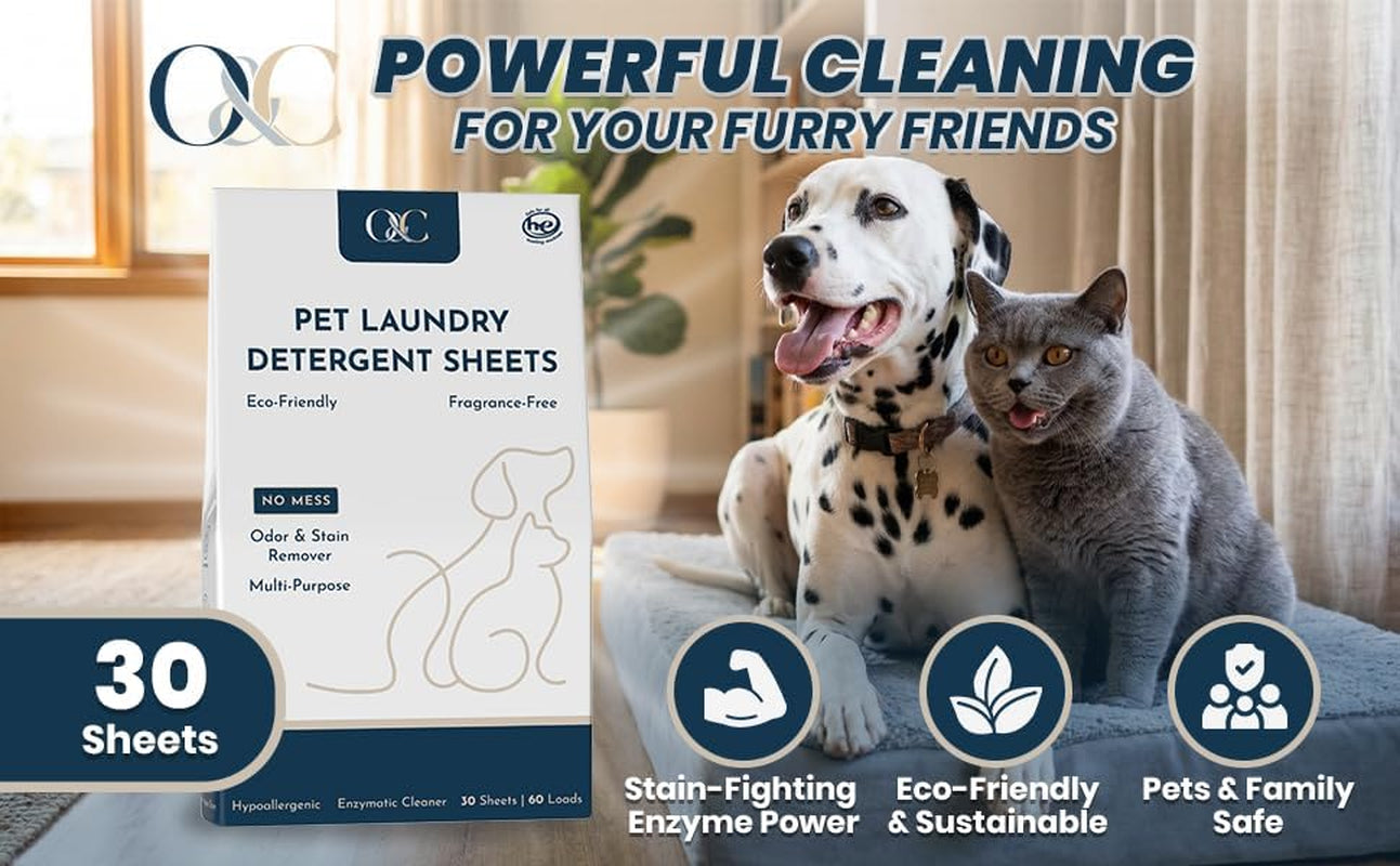 o-c-pet-laundry-detergent-sheets-enzyme-powered-odor-stain-remover-for-dogs-cats-eliminates-pet-urine-dander-body-oils-mess-free-he-compatible-60-loads